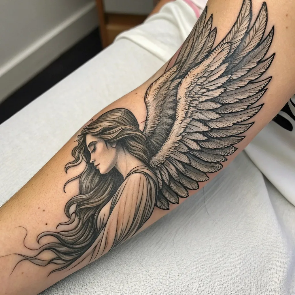 Falling Angel Tattoo Meaning & Symbolism: Celestial Rebellion