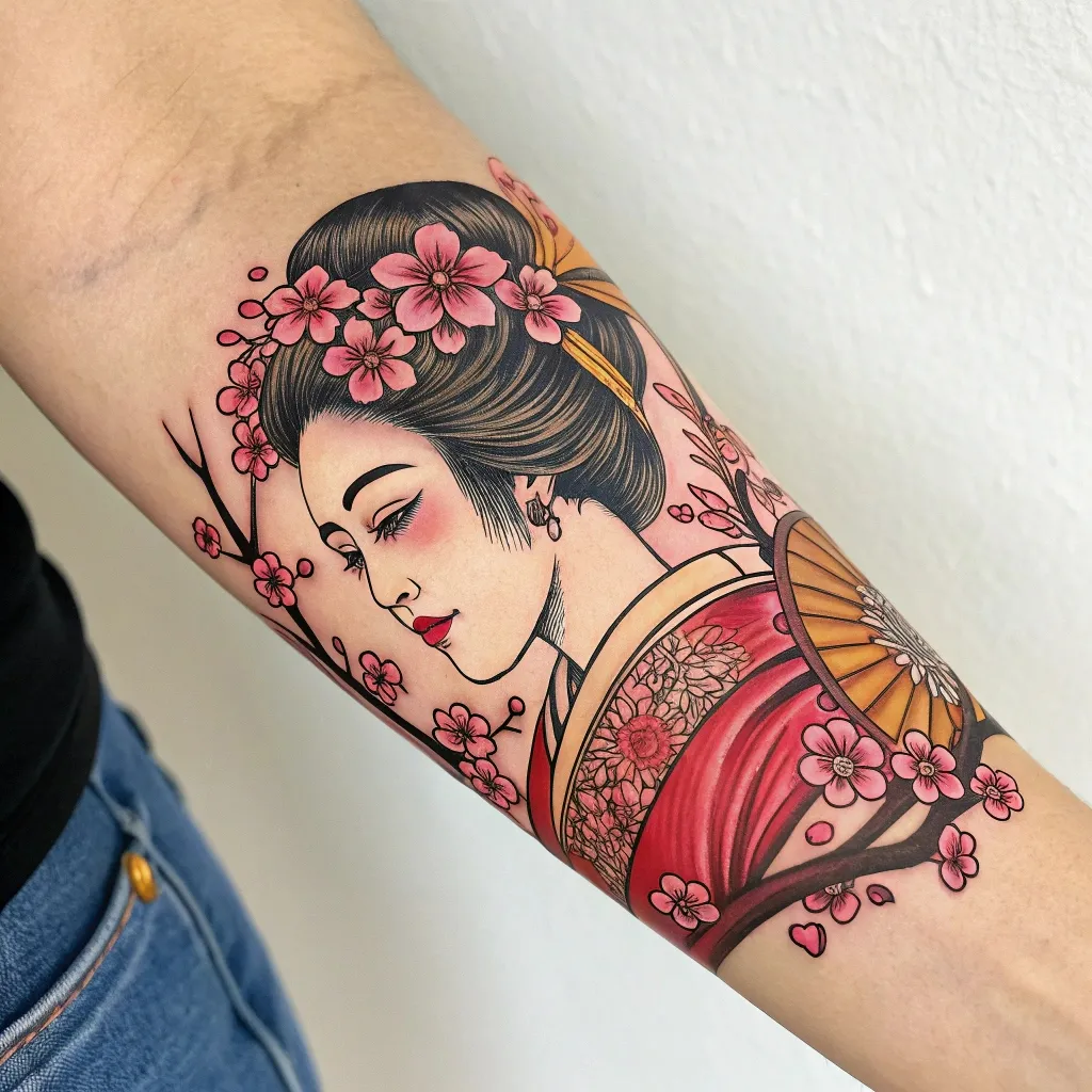 Geisha Tattoo Meanings & Symbolism: The Silent Storytellers