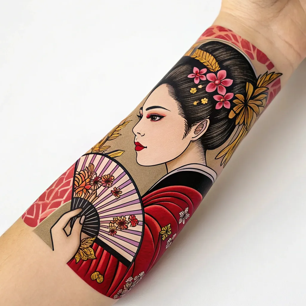 Geisha Tattoo Meanings & Symbolism: The Silent Storytellers