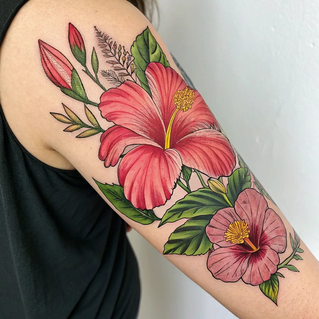 Hibiscus Flower Tattoo Meanings: Beauty and Symbolism