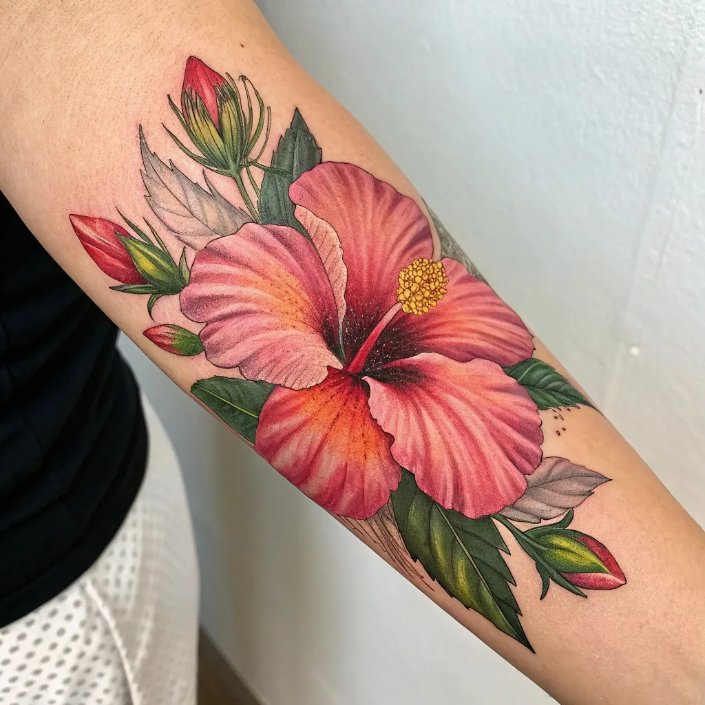 Hibiscus Flower Tattoo Meanings: Beauty and Symbolism