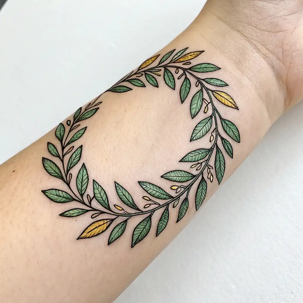 Laurel Wreath Tattoo Meaning & Symbolism: Victory and Honor