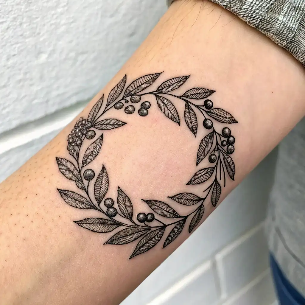 Laurel Wreath Tattoo Meaning & Symbolism: Victory and Honor