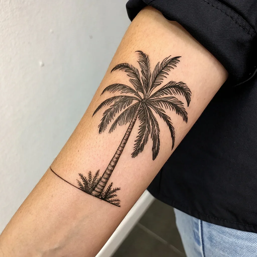 Palm Tree Tattoo Meaning & Symbolism: Ink Your Wanderlust