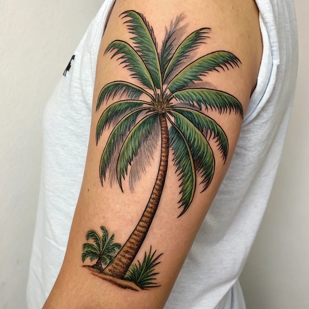 Palm Tree Tattoo Meaning & Symbolism: Ink Your Wanderlust