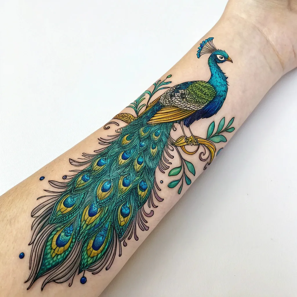 Peacock Tattoo Meaning: Symbolism of This Majestic Design