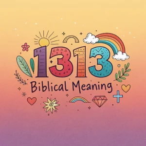 Read more about the article Biblical Significance of 1313: Symbolism and Life Lessons