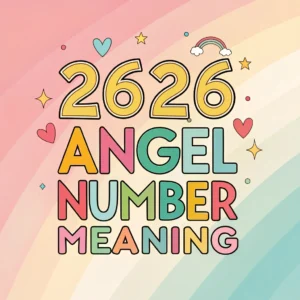 Read more about the article Angel Number 2626 Meanings: A Divine Sign of Balance