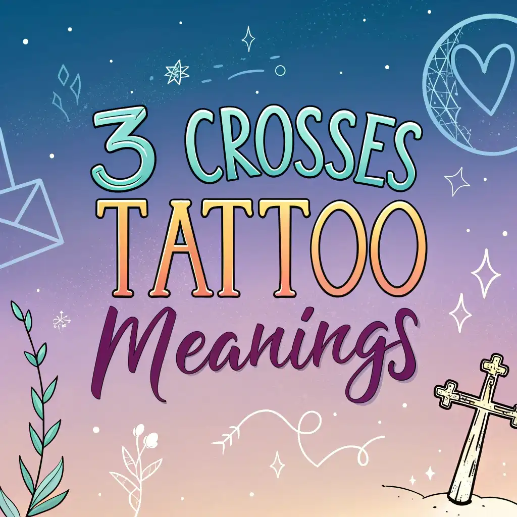 Read more about the article 3 Crosses Tattoo Meanings & Symbolism: Hidden Stories