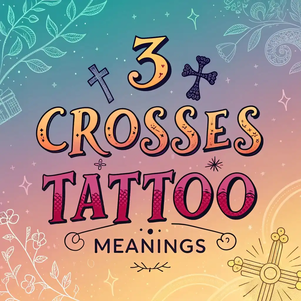 3 Crosses Tattoo Meanings & Symbolism: Hidden Stories