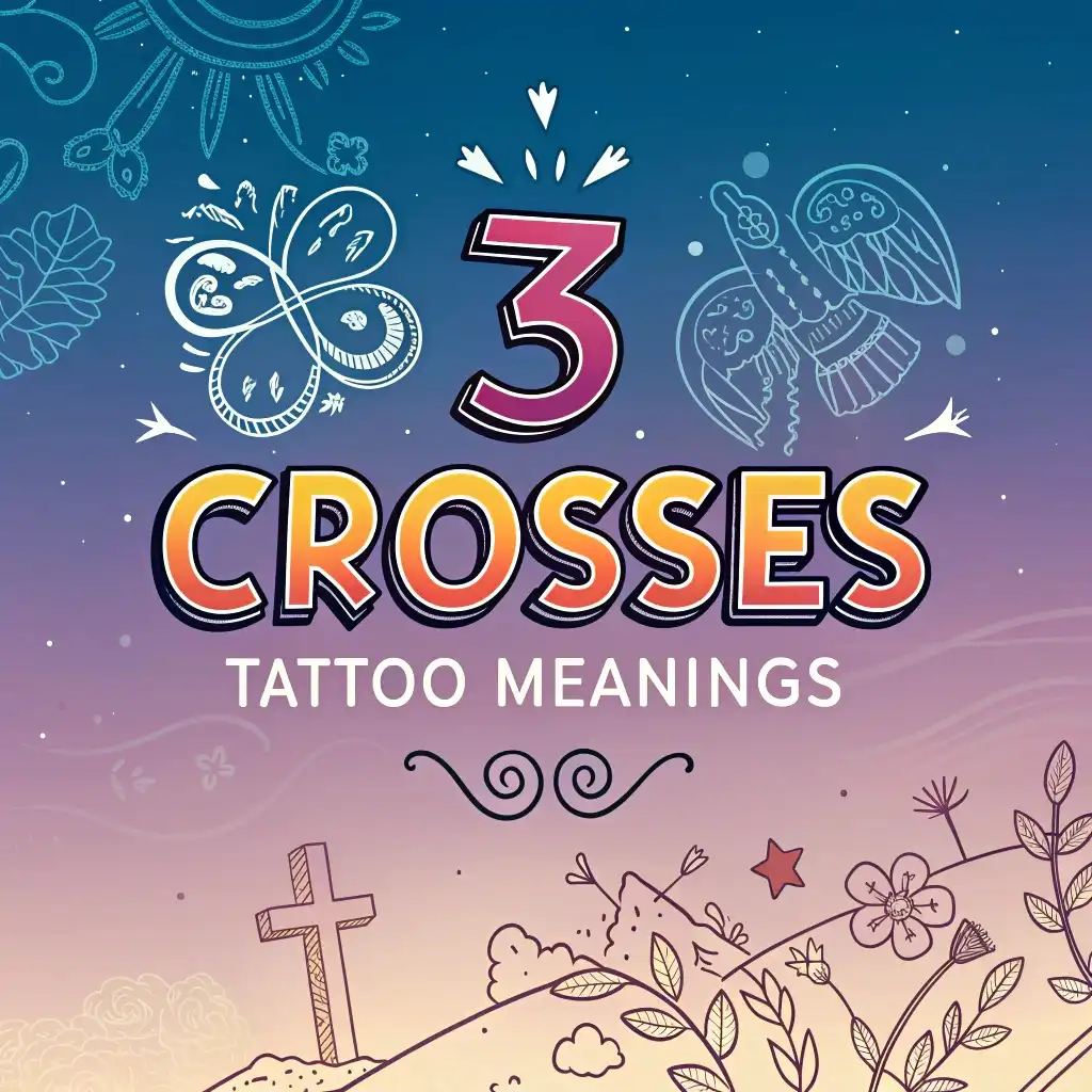 3 Crosses Tattoo Meanings & Symbolism: Hidden Stories