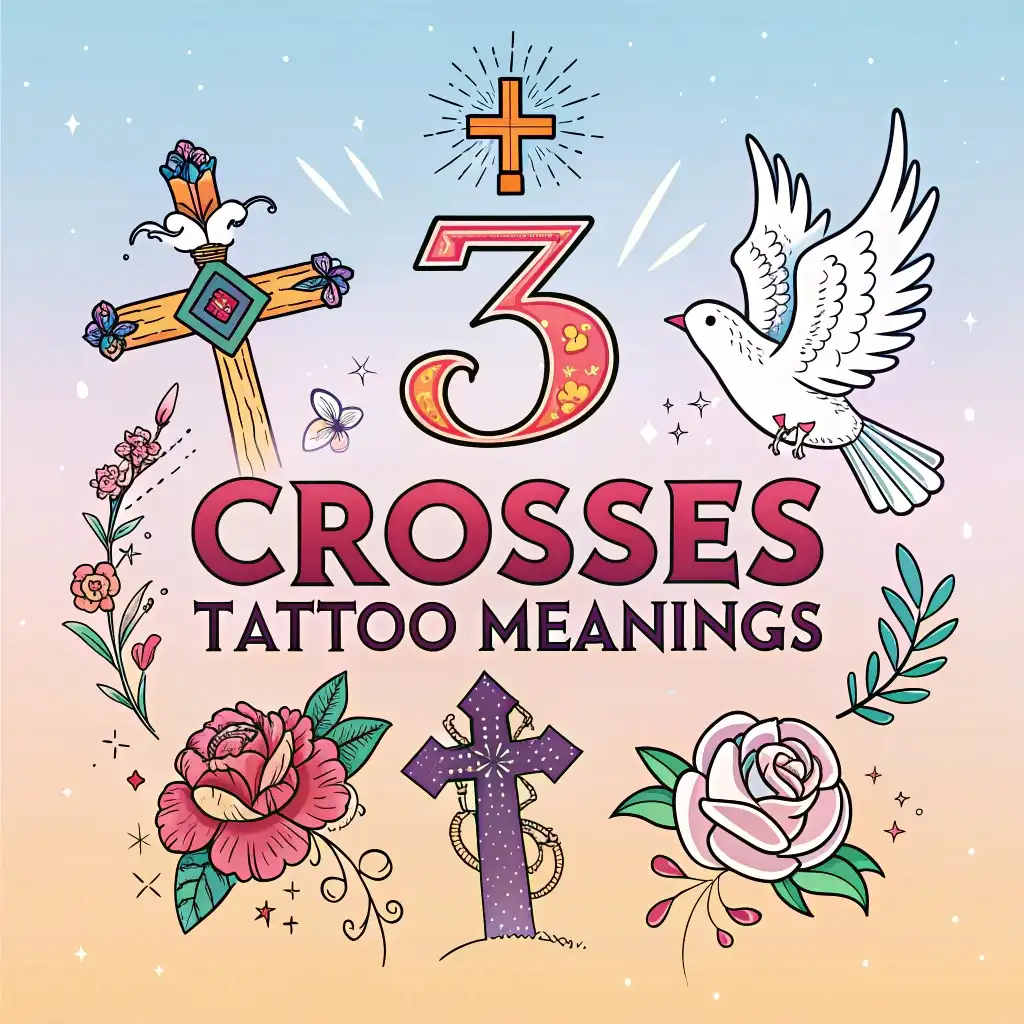 3 Crosses Tattoo Meanings & Symbolism: Hidden Stories