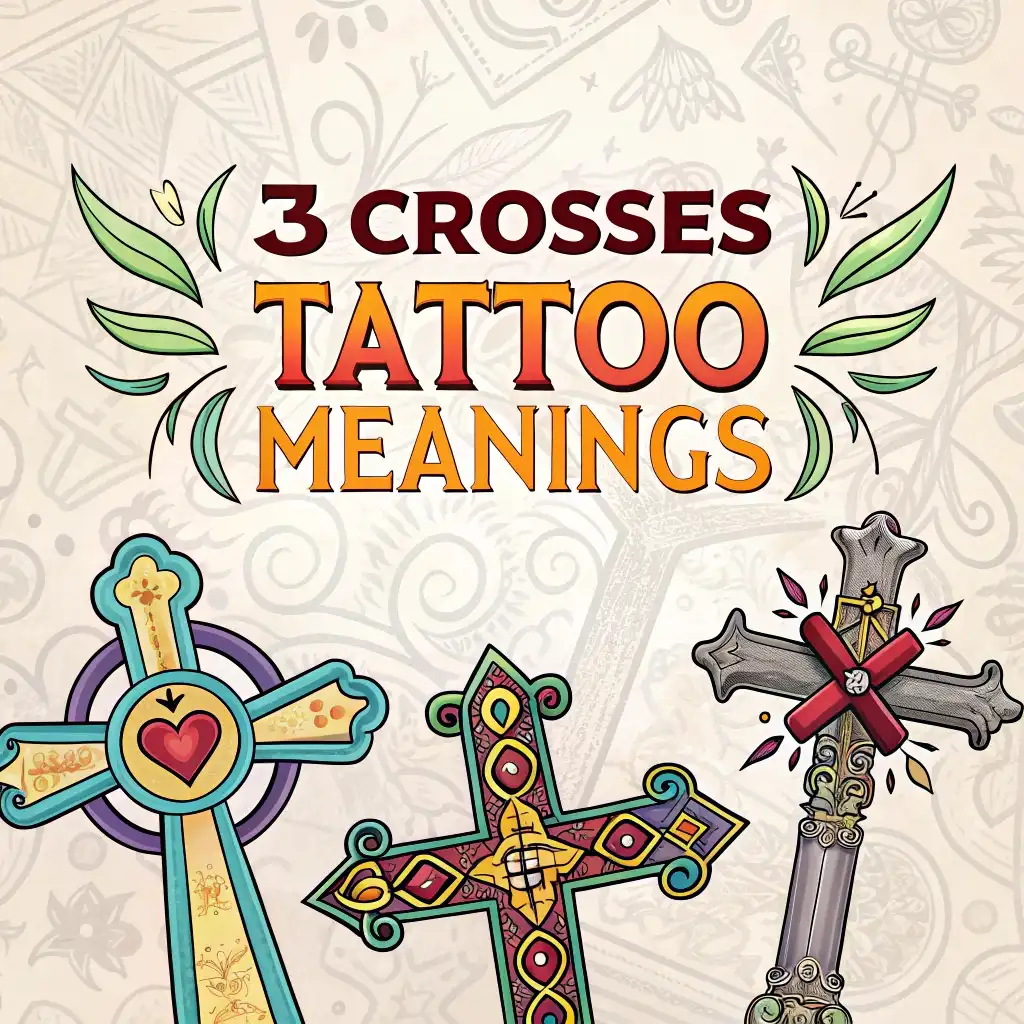 3 Crosses Tattoo Meanings & Symbolism: Hidden Stories