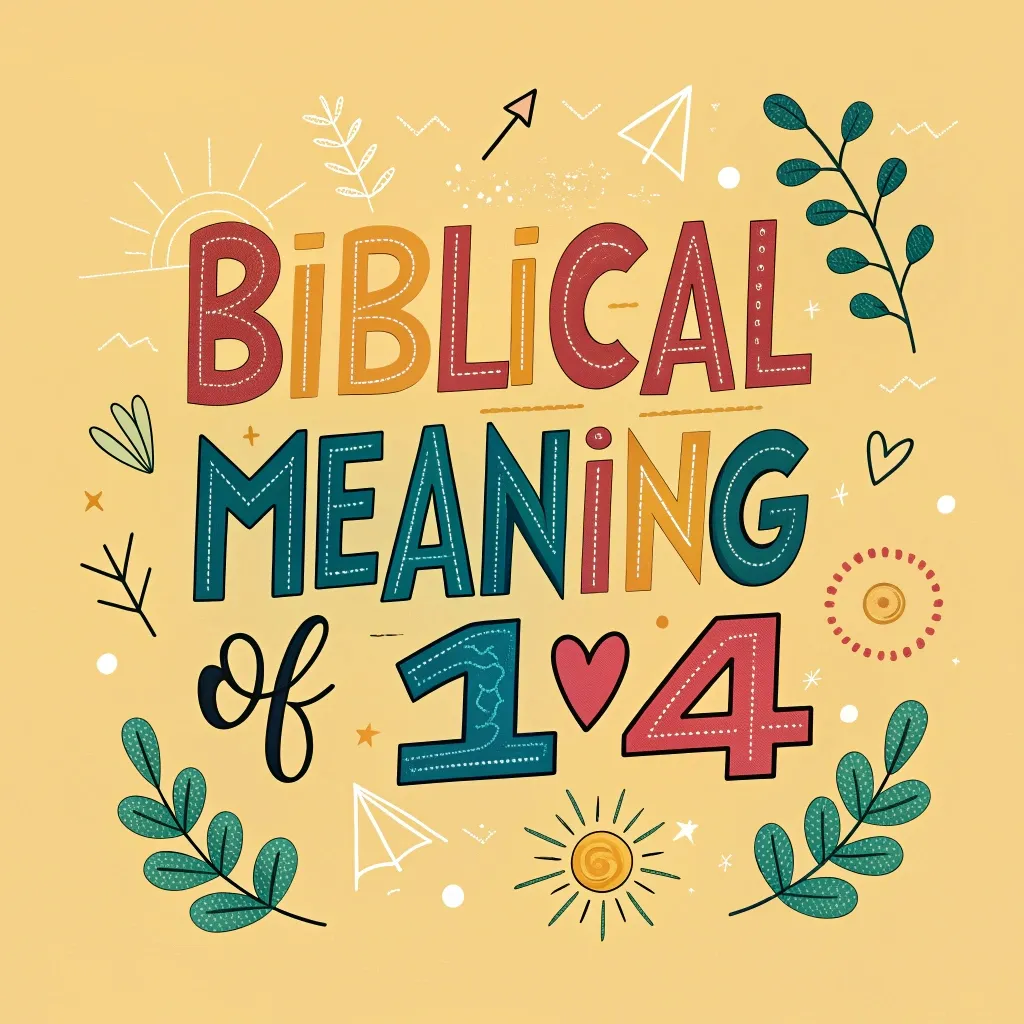 The Biblical Meaning of 14: Divine Completion & Deliverance