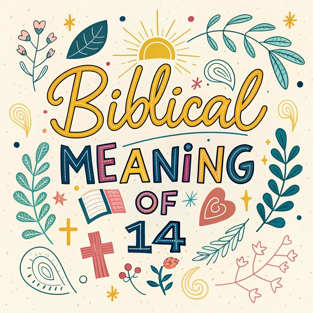 You are currently viewing The Biblical Meaning of 14: Divine Completion & Deliverance