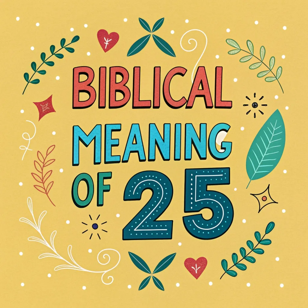 Biblical Significance of Number 25: The Divine Symbolism