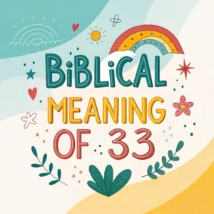 Read more about the article Biblical Meaning of 33: Sacred Number of Divine Completion