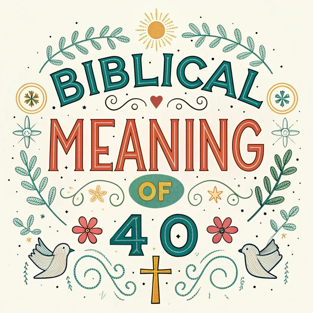 The Biblical Meaning of 40: A Number of Divine Purpose