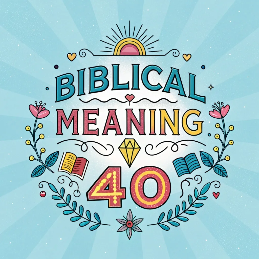 The Biblical Meaning of 40: A Number of Divine Purpose