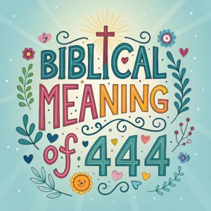 Read more about the article Biblical Meaning of 444 in Love: Divine Connection