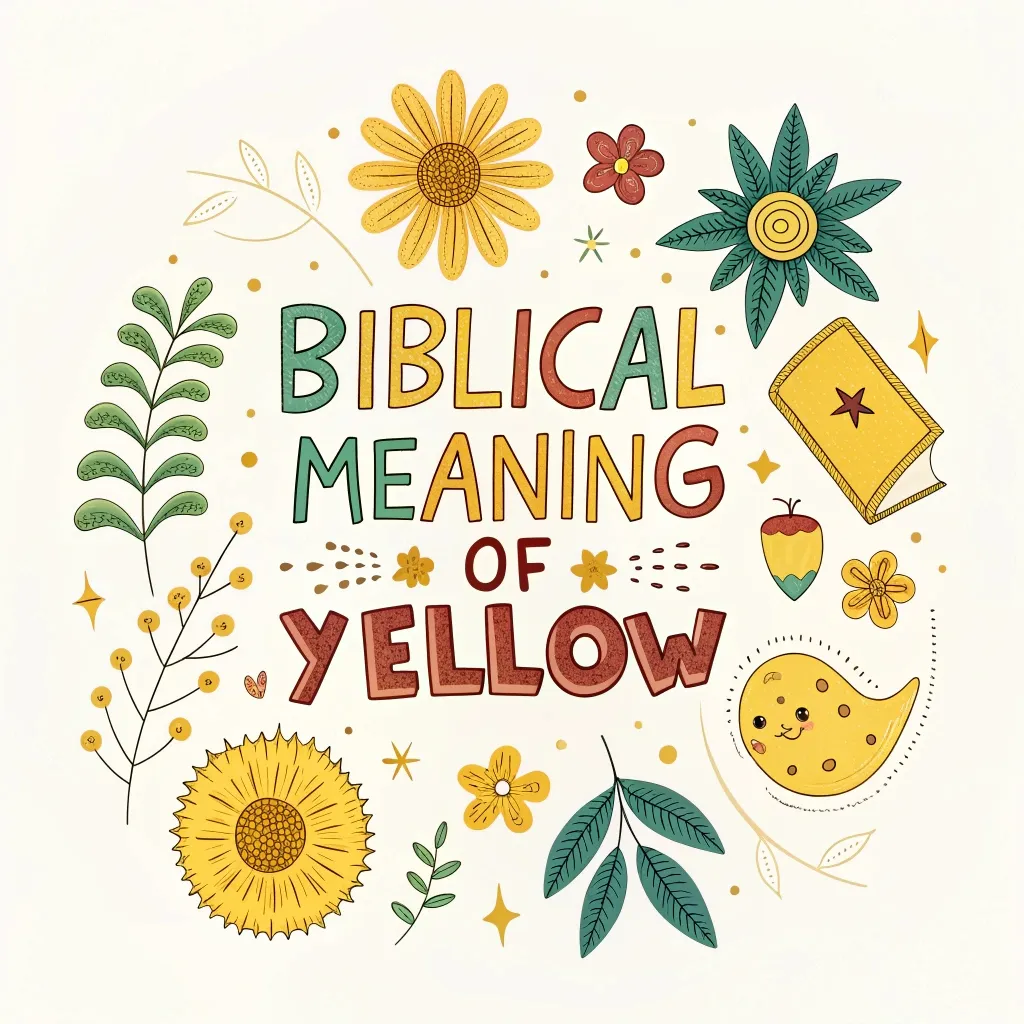 The Biblical Meaning of Yellow: A Symbol of Divine Glory