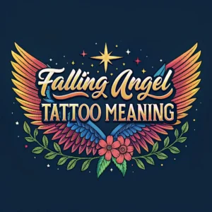 Read more about the article Falling Angel Tattoo Meaning & Symbolism: Celestial Rebellion