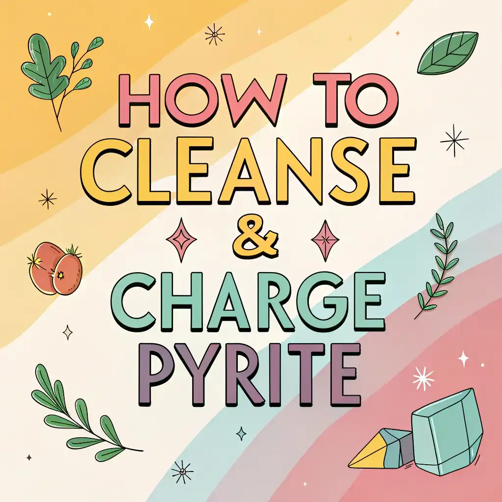 Expert Tips for Cleansing and Charging Your Pyrite Crystal