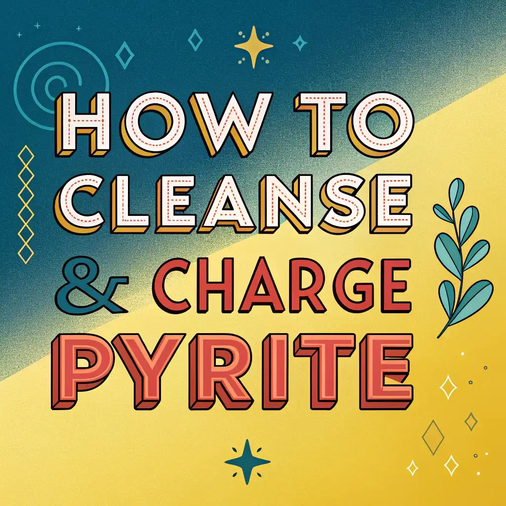 Expert Tips for Cleansing and Charging Your Pyrite Crystal