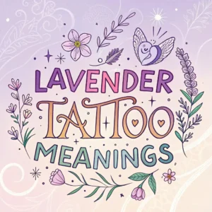 Read more about the article Lavender Tattoo Meanings & Symbolism Revealed