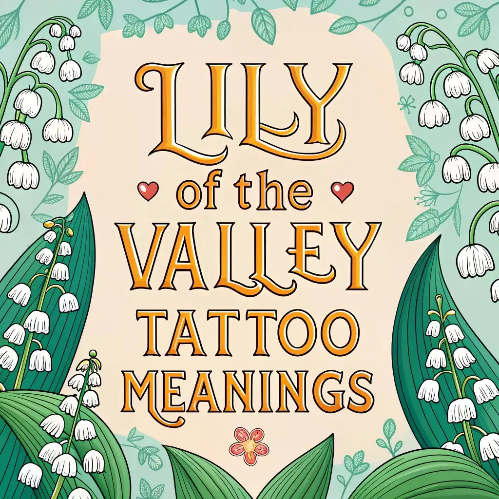 Lily of the Valley Tattoo Meanings & Symbolism Explained