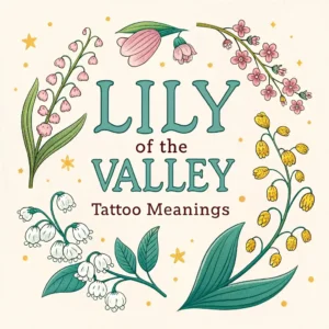 Read more about the article Lily of the Valley Tattoo Meanings & Symbolism Explained