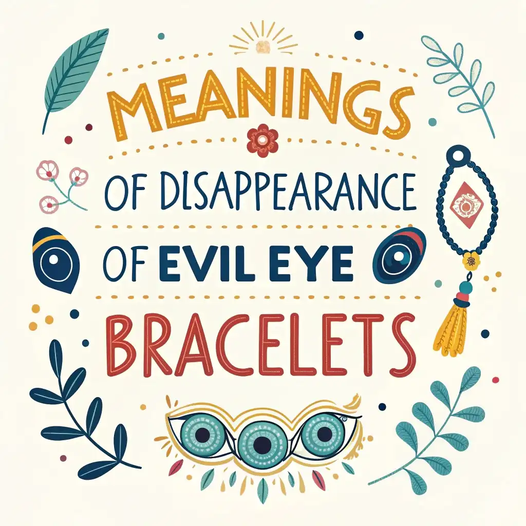 Meanings of Mysterious Disappearance of Evil Eye Bracelets