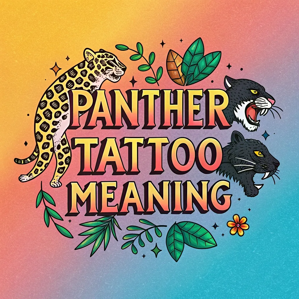 You are currently viewing Panther Tattoo Meanings & Symbolism: Deep Dive into Meanings