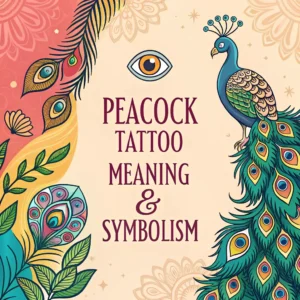 Read more about the article Peacock Tattoo Meaning: Symbolism of This Majestic Design