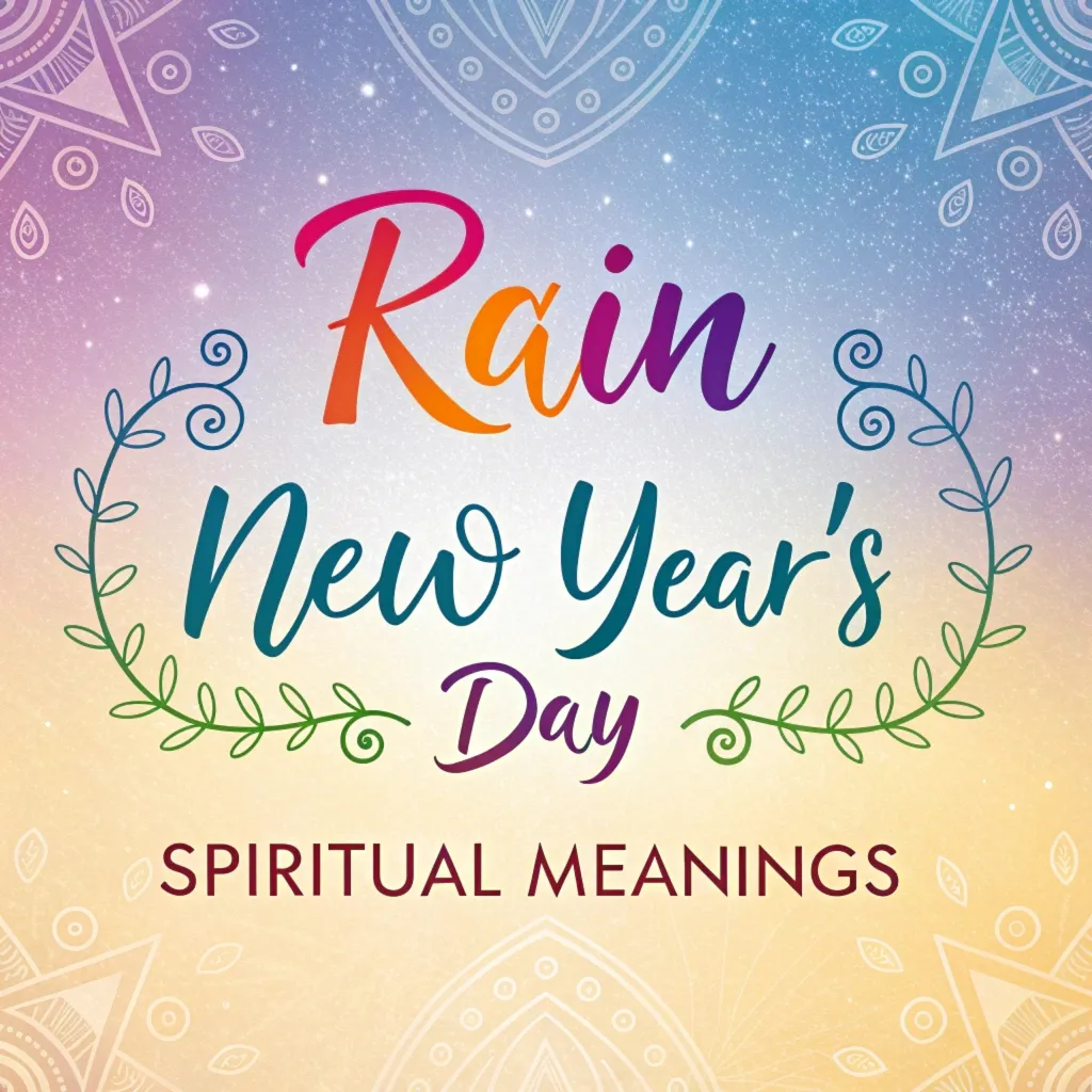 Spiritual Meanings of Rain on New Year's Day: Divine Messages