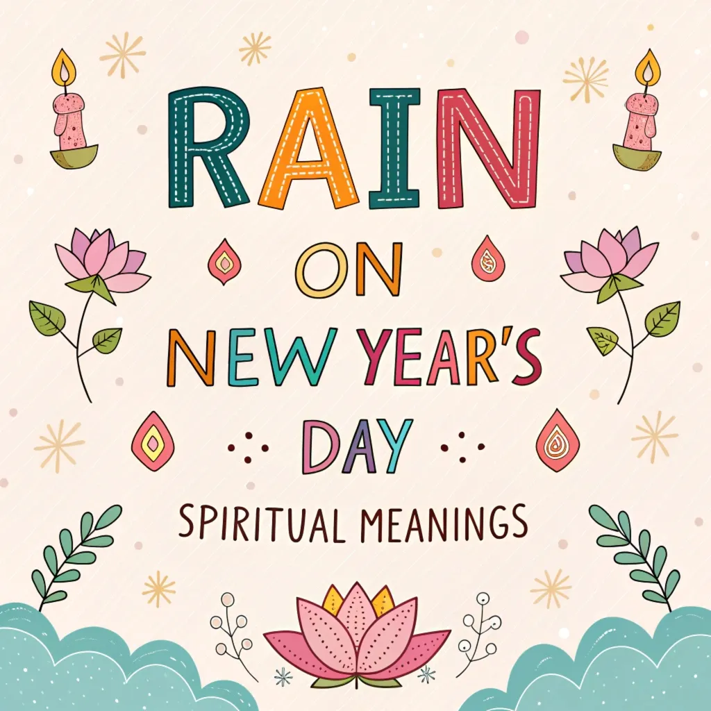 Spiritual Meanings of Rain on New Year's Day: Divine Messages