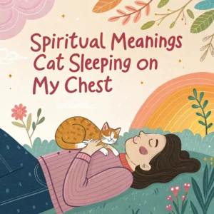 Read more about the article 14 Spiritual Meanings Behind Your Cat Sleeping on Your Chest