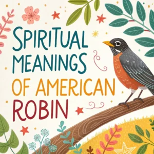 Read more about the article 15 Spiritual Meanings of the American Robin: Messenger of Hope