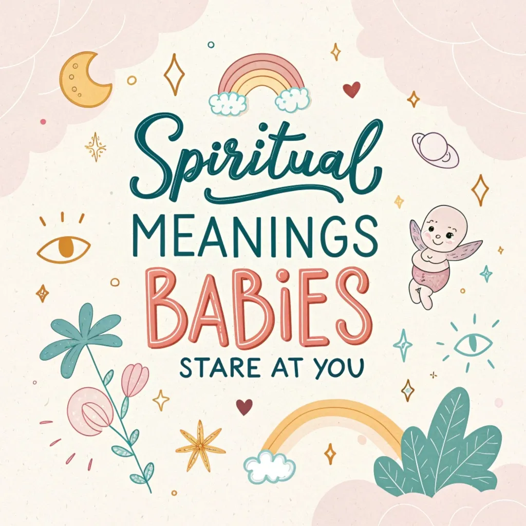 Spiritual Meanings of Babies Stare at You: Hidden Meanings