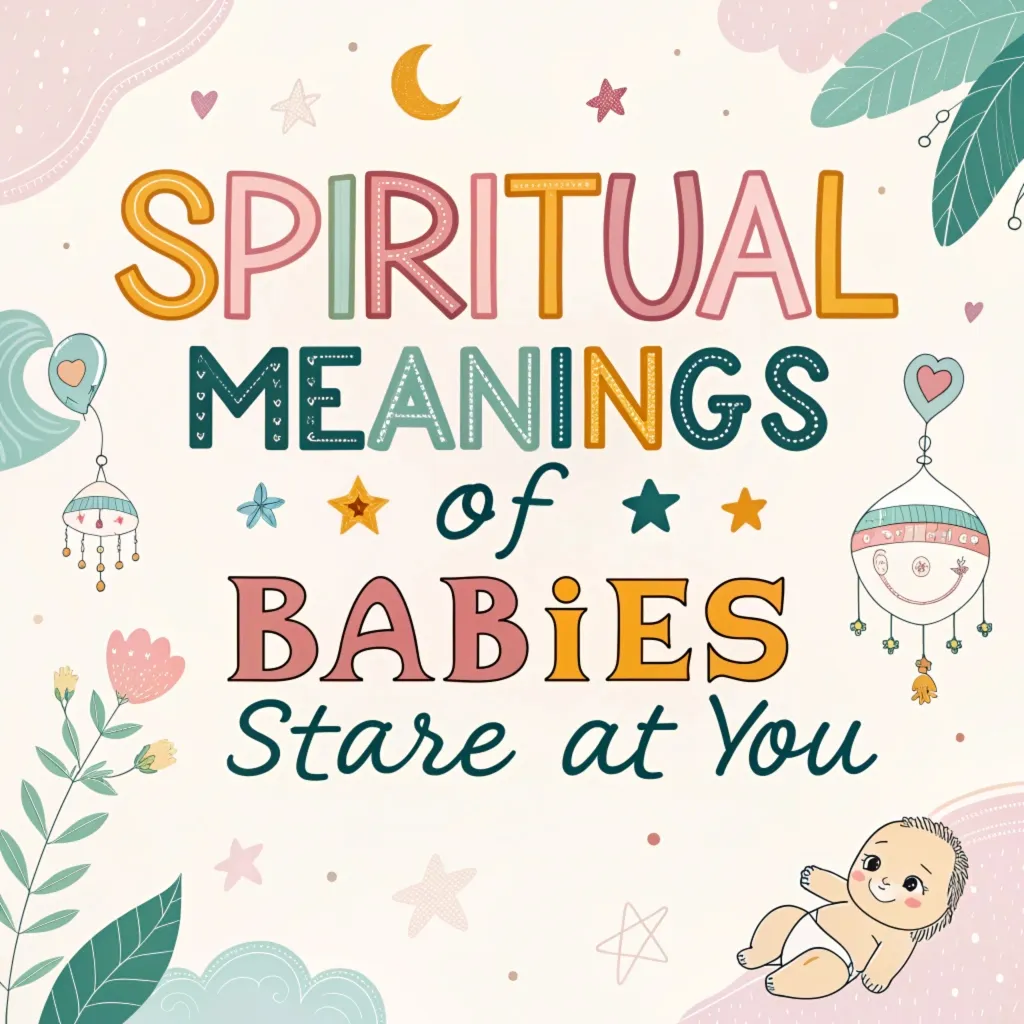 Spiritual Meanings of Babies Stare at You: Hidden Meanings