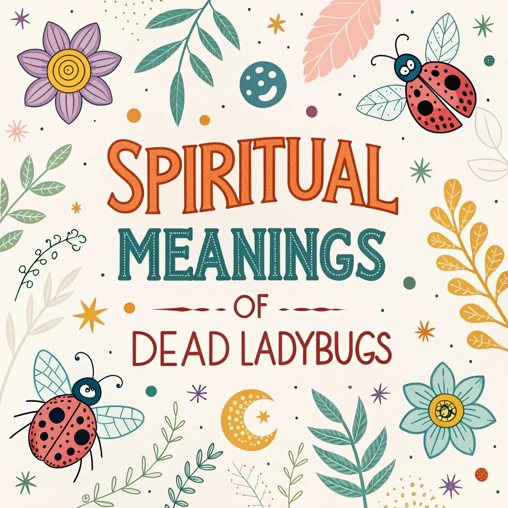 13 Spiritual Meanings of Dead Ladybugs: Hidden Messages