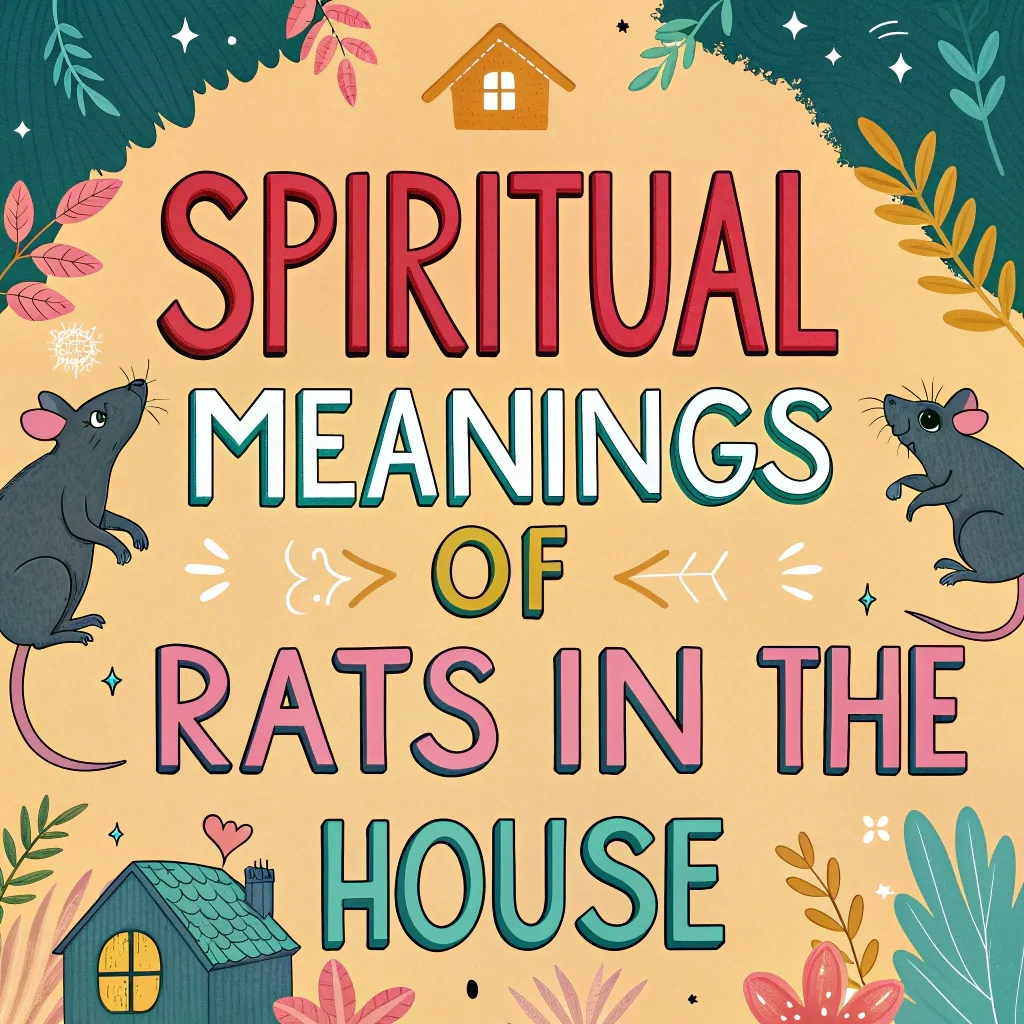 You are currently viewing 13 Spiritual Meanings of Rats in the House: Hidden Messages