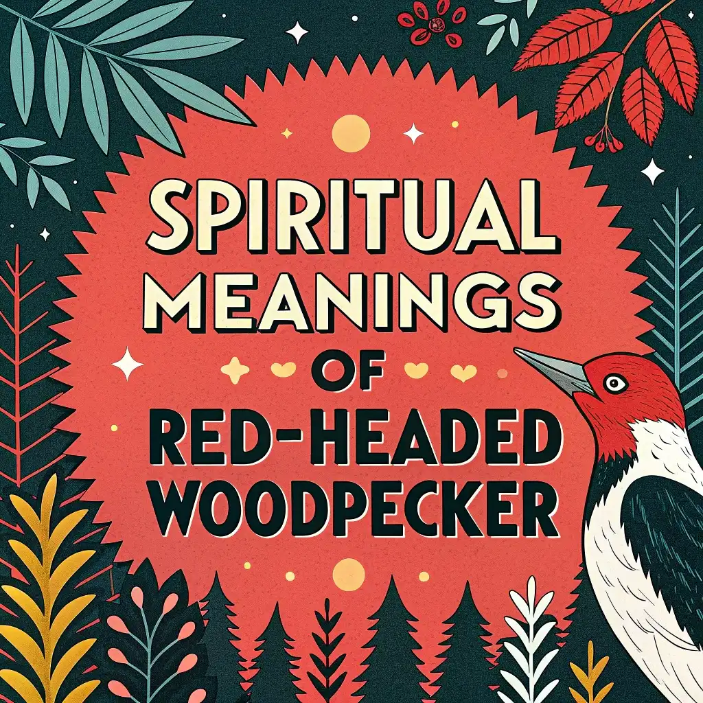 Spiritual Meanings & Symbolism of a Red-Headed Woodpecker