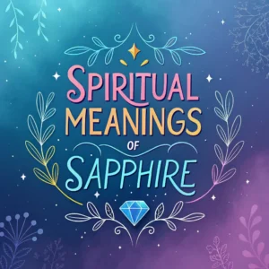 Read more about the article 14 Spiritual Meanings of Sapphire: The Divine Blue Gemstones