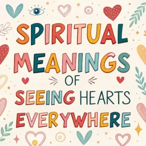 Read more about the article Spiritual Meanings of Seeing Hearts Everywhere Revealed