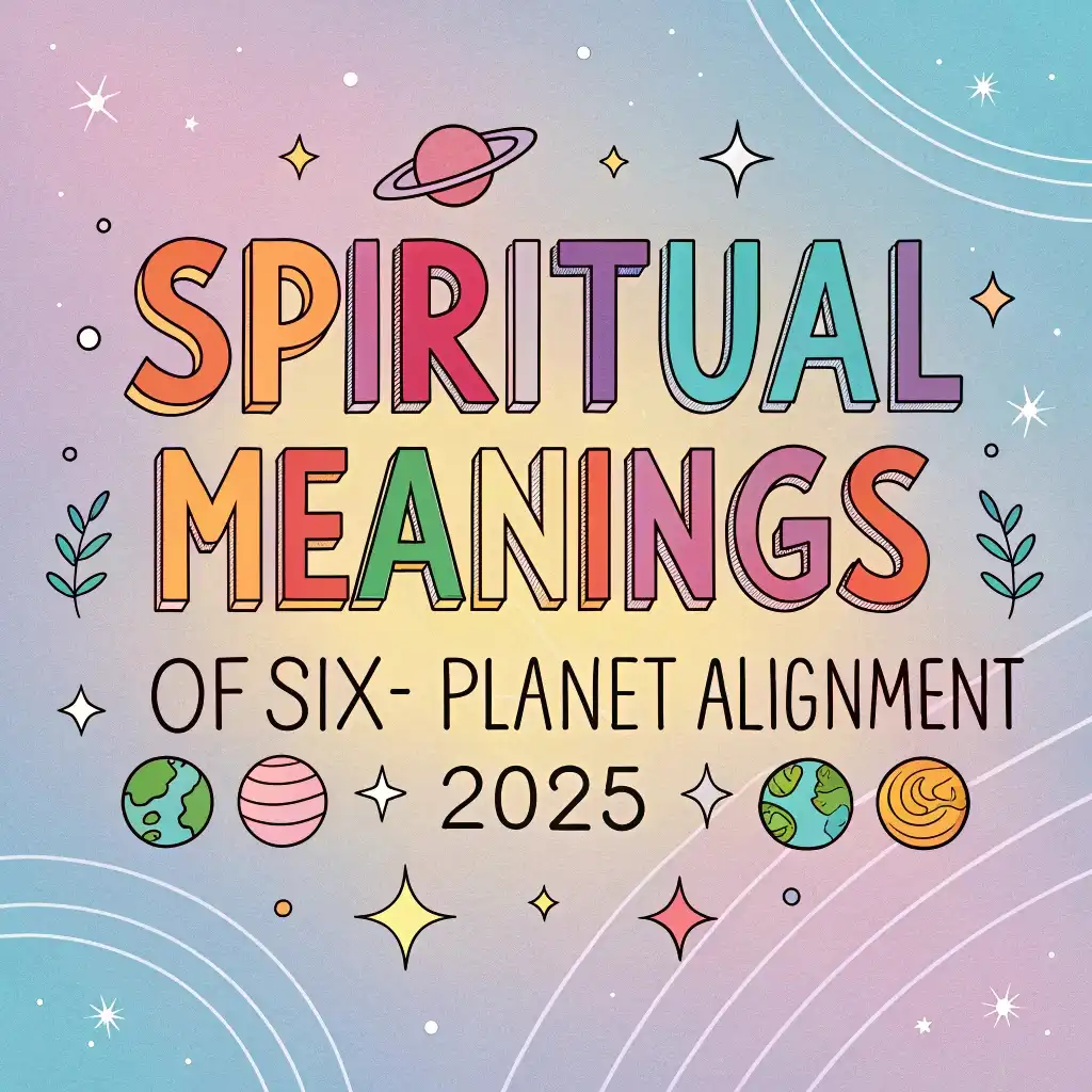 Spiritual Meanings & Symbolism of Six-Planet Alignment 2025