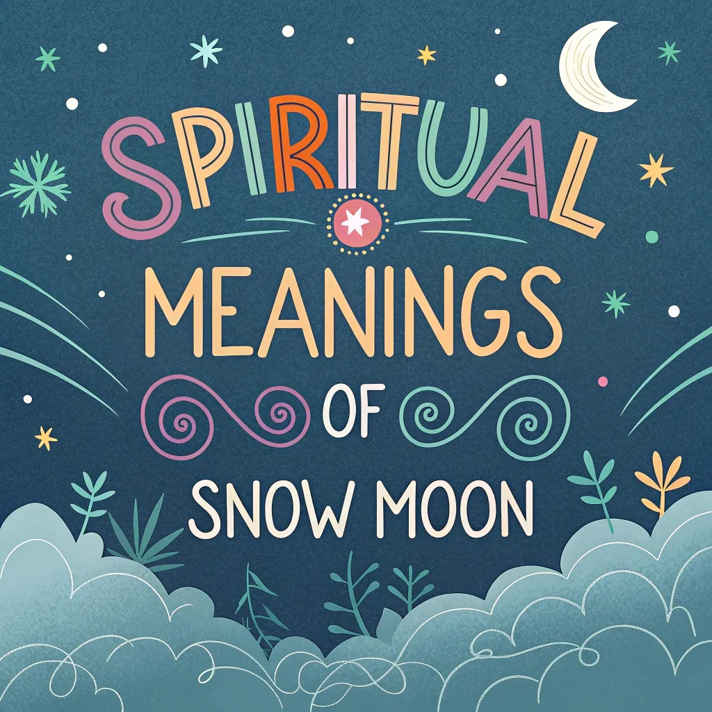 14 Spiritual Meanings of Snow Moon: Illuminating Insights