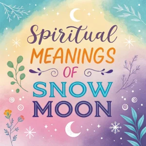 Read more about the article 14 Spiritual Meanings of Snow Moon: Illuminating Insights