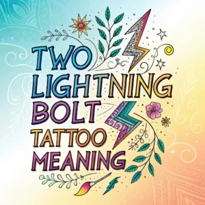 Read more about the article Two Lightning Bolt Tattoos: Meaning & Symbolism Explained