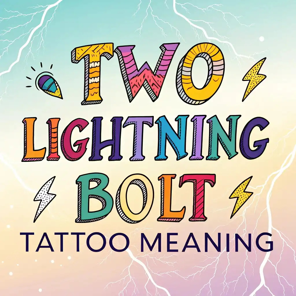 Two Lightning Bolt Tattoos: Meaning & Symbolism Explained